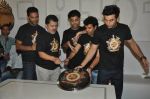Vikramaditya Motwane, Vijay Singh, Karan Johar, Vikas Bahl, Ranbir Kapoor, Anurag Kashyap at Wrap-up bash of Bombay Velvet in Mumbai on 16th April 2014 (110)_534fafcd7883f.JPG