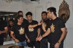 Vikramaditya Motwane, Vijay Singh, Karan Johar, Vikas Bahl, Ranbir Kapoor, Anurag Kashyap at Wrap-up bash of Bombay Velvet in Mumbai on 16th April 2014 (144)_534fb05ce2579.JPG