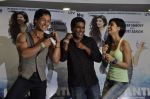 Kriti Sanon and Tiger Shroff celebrate World Dance day during the promotion of upcoming film Heropanti on 28th April 2014 (17)_535f7c851db11.JPG