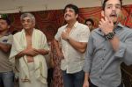 Akkineni Nagarjuna Family at sai baba Temple on 22nd May 2014 (18)_537ef3c8ea7ef.jpg