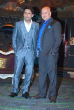 Kapil Sharma on the sets of Sony_s new show The Anupam Kher show in Yashraj, Mumbai on 28th May 2014 (11)_53870814a231b.JPG