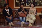 Riteish Deshmukh, Saif Ali Khan, Tamannaah Bhatia at the Promotion of Humshakals on the sets of Comedy Nights with Kapil in Filmcity on 6th June 2014 (47)_539302f91551c.JPG