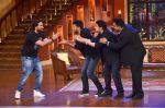 Riteish Deshmukh,Sajid Khan, Saif Ali Khan,  Ram Kapoor at the Promotion of Humshakals on the sets of Comedy Nights with Kapil in Filmcity on 6th June 2014 (5)_539303be24e7f.JPG