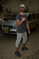 Ashmit Patel pose with Optimus Prime to promote Transformers in Mehboob on 11th June 2014 (22)_53994c5187c14.JPG