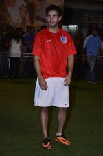 Ranbir Kapoor plays soccer with Armaan Jain to promote Lekar Hum Deewana Dil in Chembur, Mumbai on 17th June 2014 (187)_53a17838e17e1.JPG