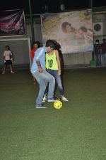 Ranbir Kapoor plays soccer with Armaan Jain to promote Lekar Hum Deewana Dil in Chembur, Mumbai on 17th June 2014 (219)_53a178c2cc26a.JPG