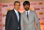 Mr. Tarun Rai (CEO, WWM) &  Dhanush at the _61st Idea Filmfare Awards 2013_ Press Conference at Park Hyatt Hotel, Chennai.1_53a394319ef8e.JPG