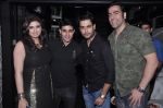 vahbiz Dorabaji Gautam Rode Vivian Dsena, Sandeep Sachdev at Vivian Dsena_s birthday party in Villa 69, Mumbai on 28th June 2014_53b2a0a330605.jpg