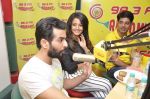 Jay Bhanushali, Surveen Chawla and Sushant Singh at Radio Mirchi Mumbai for promotion of Hate Story 2 (2)_53bcf0b0eb66d.jpg
