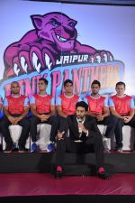 Abhishek Bachchan announces his kabbadi team  Jaipur Pink Panthers in ITC Parel, Mumbai on 25th July 2014 (46)_53d3114420ce7.JPG