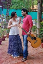 Ankit Saraswat with Anchal Singh at the shooting of Hai Tu in Madh Island on 4th Aug 2014 (38)_53e1cbbb5d59b.JPG