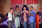 Mary Kom, Priyanka Chopra, K Onler Kom, Darshan Kumaar at Mary Kom music launch presented by Usha International in ITC Grand Maratha on 13th Aug 2014 (198)_53ec76b8be438.JPG