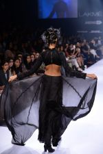 Model walk the ramp for Gen Next Show at Lakme Fashion Week Winter Festive 2014 Day 2 on 20th Aug 2014 (120)_53f467f5486a6.JPG