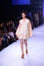 Model walk the ramp for Gen Next Show at Lakme Fashion Week Winter Festive 2014 Day 2 on 20th Aug 2014 (130)_53f46801a7538.JPG