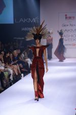 Model walk the ramp for Gen Next Show at Lakme Fashion Week Winter Festive 2014 Day 2 on 20th Aug 2014 (306)_53f468ee336e6.JPG