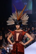 Model walk the ramp for Gen Next Show at Lakme Fashion Week Winter Festive 2014 Day 2 on 20th Aug 2014 (312)_53f468f69ce56.JPG