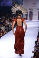Model walk the ramp for Gen Next Show at Lakme Fashion Week Winter Festive 2014 Day 2 on 20th Aug 2014 (316)_53f468fc41582.JPG