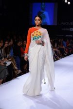 Model walk the ramp for Surendry at Lakme Fashion Week Winter Festive 2014 Day 2 on 20th Aug 2014  (79)_53f482a5a613a.JPG
