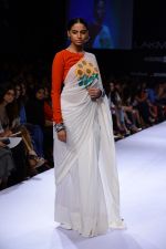 Model walk the ramp for Surendry at Lakme Fashion Week Winter Festive 2014 Day 2 on 20th Aug 2014  (82)_53f482a9c2a16.JPG
