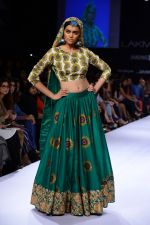 Model walk the ramp for Surendry at Lakme Fashion Week Winter Festive 2014 Day 2 on 20th Aug 2014  (98)_53f482c10ae1f.JPG