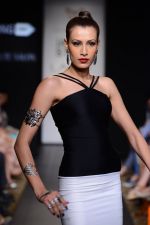 Model walk the ramp for Social Butterfly at Lakme Fashion Week Winter Festive 2014 Day 2 on 20th Aug 2014 (104)_53f5b5641f990.JPG