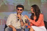 Deepika Padukone, Arjun Kapoor at Shake Your Bootiya Song Launch from the film Finding Fanny in Sheesha Sky Lounge on 21st Aug 2014  (61)_53f74f102bf02.JPG