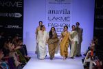 Konkona Sen Sharma walk the ramp for Alavila at Lakme Fashion Week Winter Festive 2014 Day 3 on 21st Aug 2014 (258)_53f73ee322840.JPG