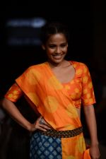 Model walk the ramp for Swati Vijaygarge at Lakme Fashion Week Winter Festive 2014 Day 3 on 21st Aug 2014 (62)_53f74274e8d37.JPG