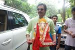 Vivek Oberoi at Ganpati celebration in Mumbai on 29th Aug 2014 (5)_540136be16882.JPG