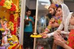 Divyanka Tripathi with Sharad Malhotra at Ganpati Celabration in Mumbai on 31st Aug 2014 (116)_54041cc3a03cd.JPG