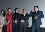 Isabelle Kaif, Vinay Virmani, Kunal Nayyar, Ajay Virmani & Salman Khan at the premiere of Dr. Cabbie_54055fe6a78f2.jpg