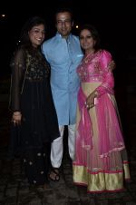 Rohit Roy, Durga Jasraj at Nikitan Dheer wedding reception in ITC Grand Maratha on 3rd Sept 2014 (249)_54086555bb04c.JPG