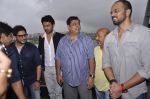 Arshad Warsi, Irrfan Khan, Sameer, David Dhawan, Rohit Shetty, Vashu at the launch of Vashu Bhagnani_s new film in Juhu, Mumbai on 5th Sept 2014(193)_540aeeda4180a.JPG