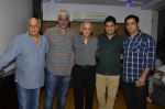 Mahesh Bhatt,Vikram Bhatt,Mukesh Bhatt, Bhushan Kumar,Ajay Kapoor at Vikram Bhatt_s screening for Creature 3d in Sunny Super Sound on 9th Sept 2_54104fb00b4d5.JPG