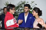 Amitabh Bachchan, Arjun Kapoor, Deepika Padukone at Finding Fanny screening for Big B in Sunny Super Sound on 10th Sept 2014 (76)_54114a32d5f68.JPG