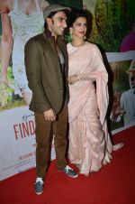 Deepika Padukone, Ranveer Singh at Finding Fanny screening for Big B in Sunny Super Sound on 10th Sept 2014 (3)_54114a437db1f.JPG