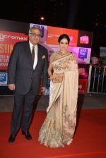 Sridevi, Boney Kapoor at Micromax Siima day 1 red carpet on 12th Sept 2014 (21)_54153ed410c31.JPG