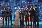 Abhishek Bachchan, Shahrukh Khan, Deepika Padukone, Boman Irani, Vivaan Shah,Sonu Sood, Farah Khan at the Audio release of Happy New Year on 15th Sept 2014 (83)_54184cf8002cd.JPG
