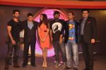 Shahid Kapoor, Cyrus Broacha, Shraddha Kapoor, Wajid, Sajid  at Haider promotion with Club Samsung in Mumbai on 17th Sept 2014 (54)_541ab4862d767.JPG