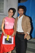 Irrfan Khan and Kangana Ranaut snapped in Olive on 20th Sept 2014 (100)_541eb53f894f7.JPG