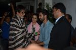 Amitabh Bachchan, Shraddha Kapoor, Shahid Kapur, Siddharth Roy Kapur at Haider screening in Sunny Super Sound on 30th Sept 2014 (347)_542be3e8df810.JPG