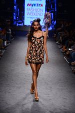 Model walk the ramp on day 3 of Myntra fashion week in Mumbai on 5th Oct 2014 (220)_54321f89003dd.JPG