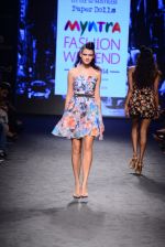 Model walk the ramp on day 3 of Myntra fashion week in Mumbai on 5th Oct 2014 (224)_54321fb18a72d.JPG
