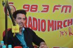 Hrithik Roshan at Radio Mirchi studio for the success of his movie Bang Bang (5)_543cd4b84fa8e.jpg