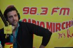Hrithik Roshan at Radio Mirchi studio for the success of his movie Bang Bang (7)_543cd4b985c57.jpg