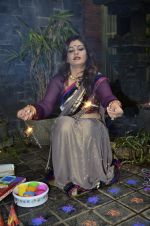 Raveena Tandon celebrates Diwali in Mumbai on 18th Oct 2014 (75)_5443c1664e161.JPG