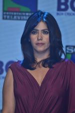 Ekta Kapoor at the Launch of BCL in Mumbai on 20th Oct 2014 (77)_5445fe8d8a06d.JPG
