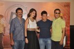 Anushka Sharma, Aamir Khan, Rajkumar Hirani, Vidhu Vinod Chopra at PK teaser launch in Mumbai on 22nd Oct 2014 (93)_5448f1e84af16.JPG