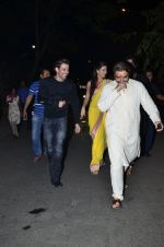 Hrithik Roshan, Uday Chopra, Nargis Fakhri, Sikander Kher at Amitabh Bachchan and family celebrate Diwali in style on 23rd Oct 2014 (115)_544a486fde5c6.JPG