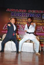 Ajay Devgan was felicitated by Taekwondo Masters from Korea in Mumbai on 22nd Nov 2014 (18)_5473267274019.JPG